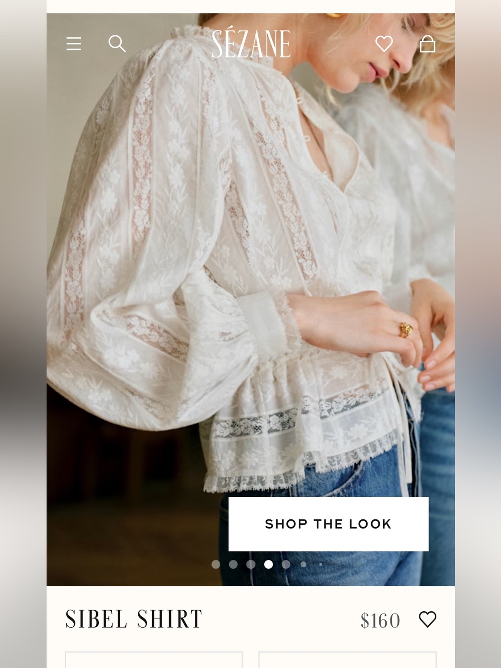 NEW SEZANE BLOUSE 🌻